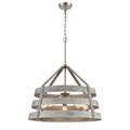 Elk Home Brigantine 24'' Wide 5-Light Chandelier - Weathered Driftwood 33458/5